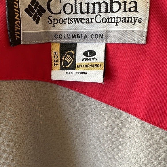 COLUMBIA Titanium Interchange Ski Snowboarding Jacket Size Large - Picture 12 of 16